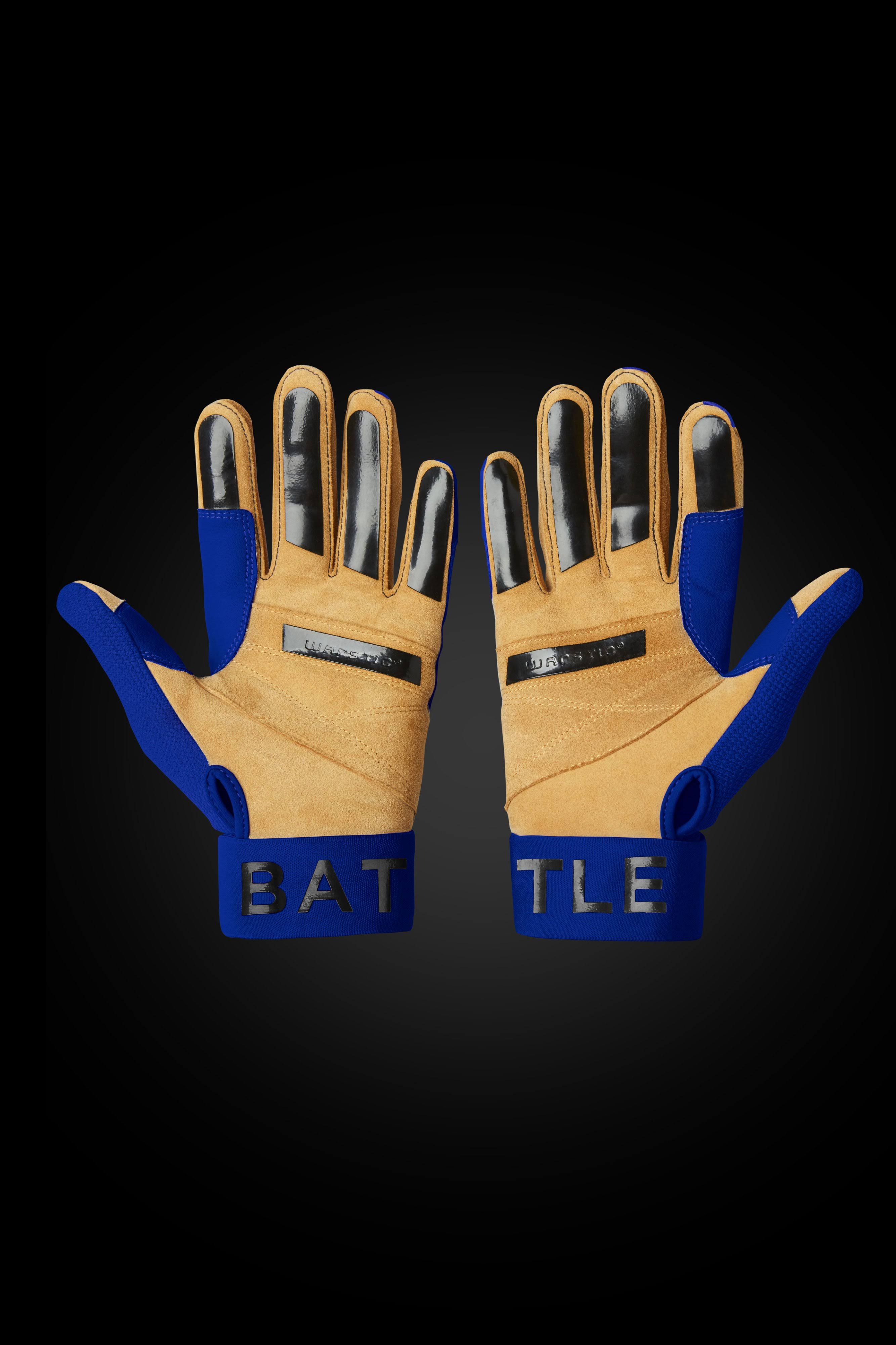 Workman3 Adult u0026 Youth Batting Gloves Blue/Black - S