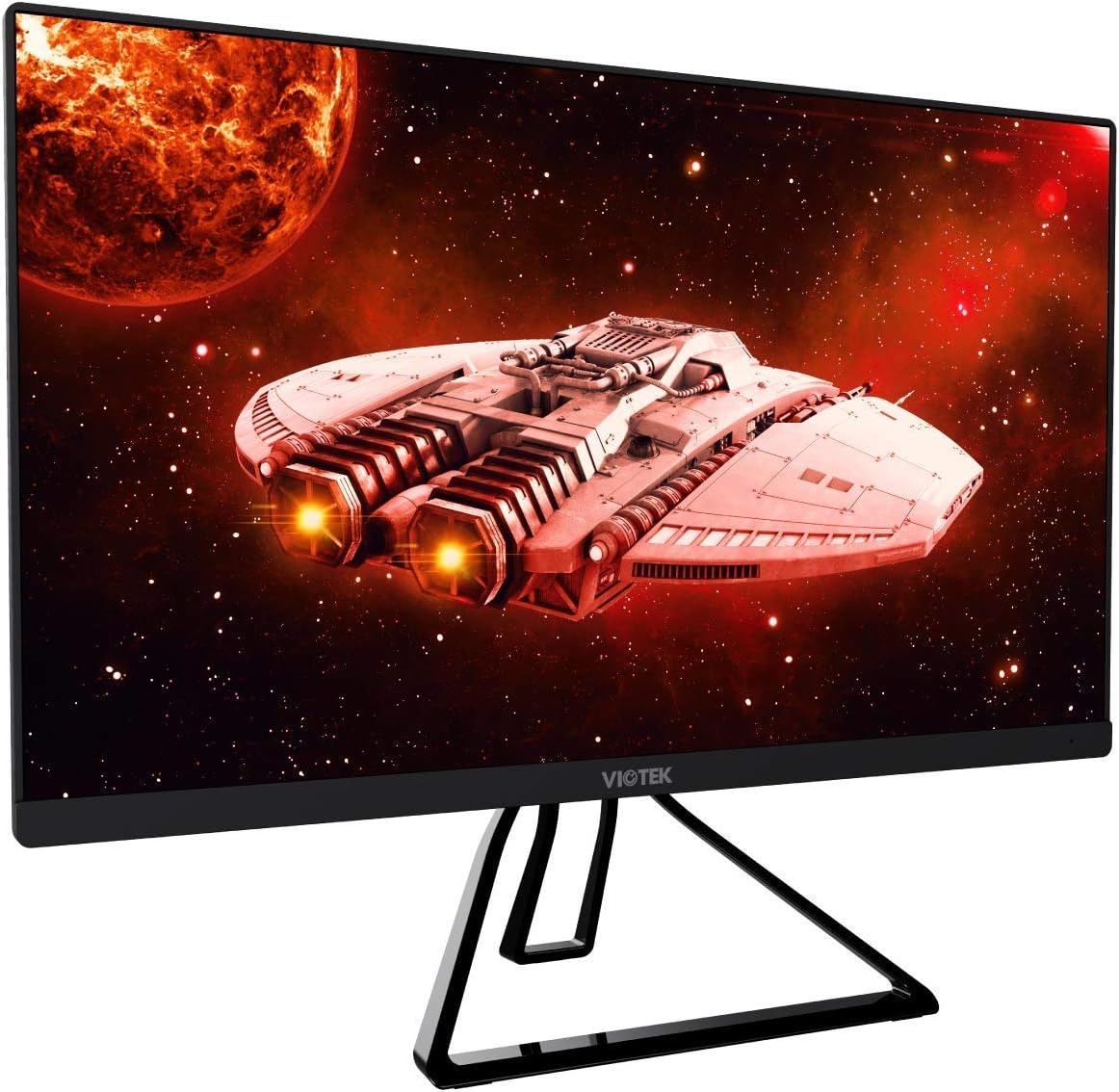 VIOTEK GFV22CB Ultra-Compact 22-Inch 144Hz Gaming Monitor | 1080P Full-HD 5ms | G-Sync-Compatible FreeSync FPS/RTS | 2X HDMI 3.5mm DP | Zero-Tolerance Dead Pixel Policy (VESA)