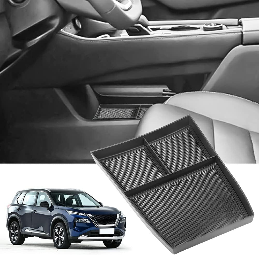 Salusy Lower Central Control Storage Box Organzier Tray Compatible for Rogue 2021 Accessories