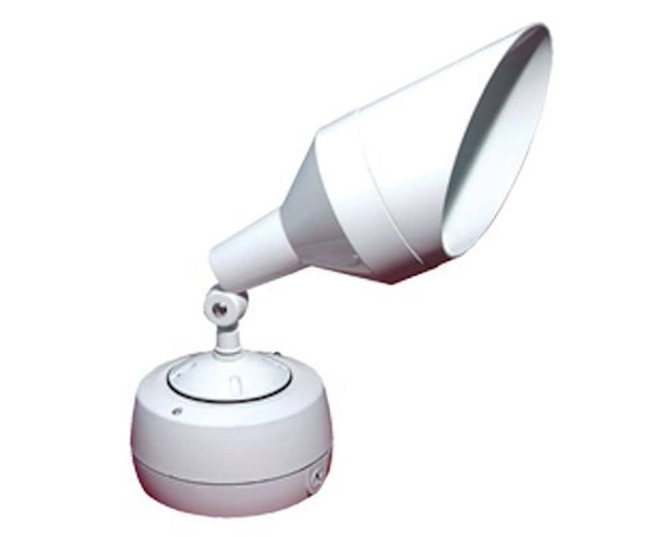 RAB Lighting H1HH70VQTB H1 HID Flood 70W MH qt HPF with Visor Black