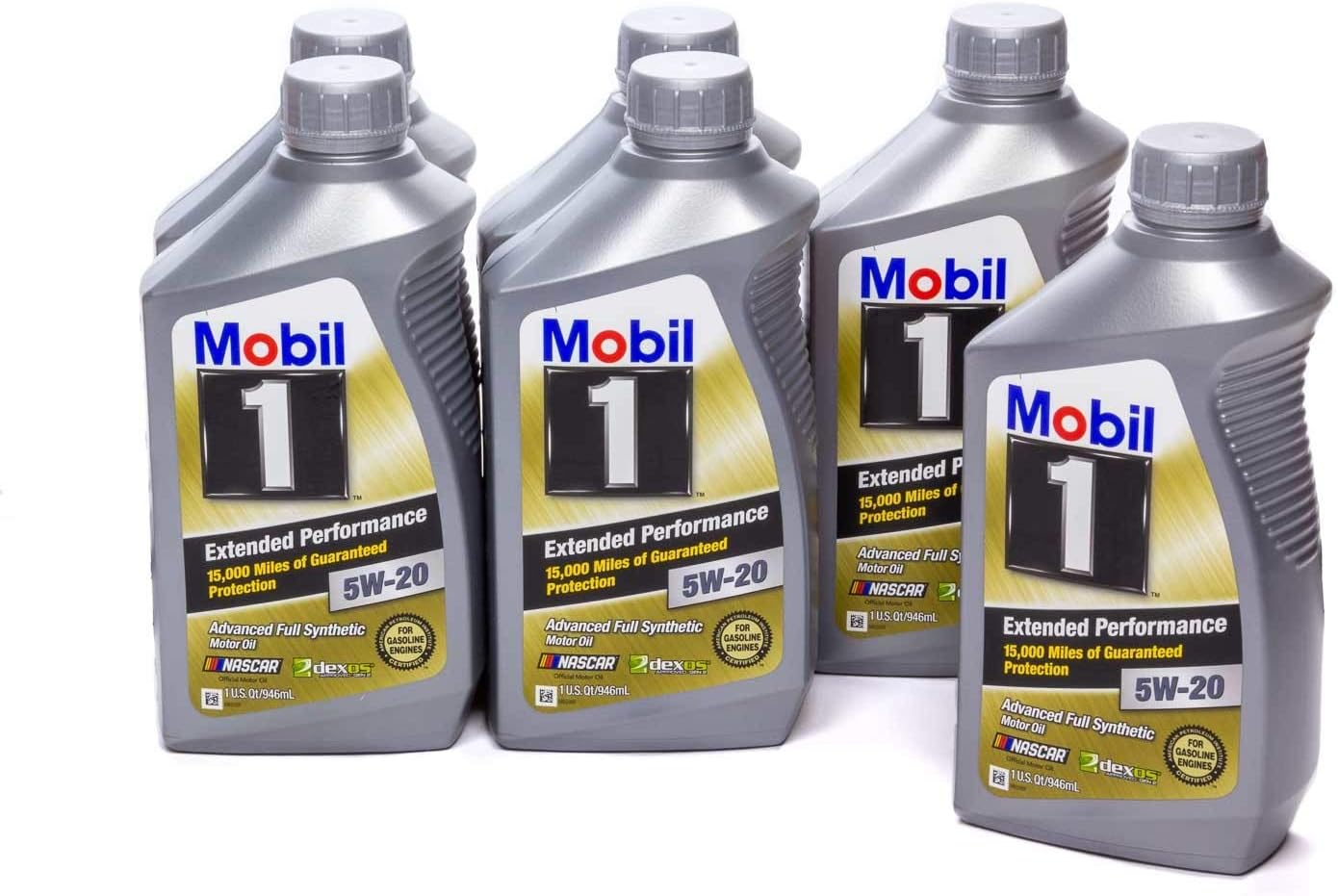 Mobil 1 102989 EP 5W20 6x1Qt Pack of 2
