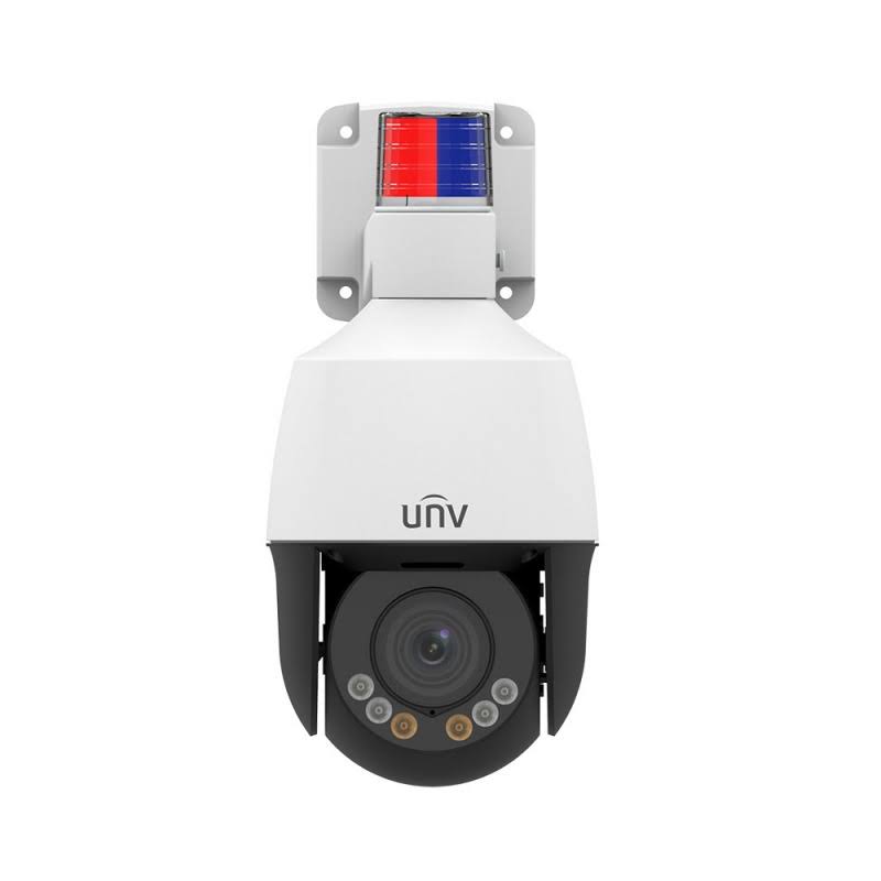 Uniview 5MP HD Lighthunter Active Deterrence IP Mini PTZ Dome Security