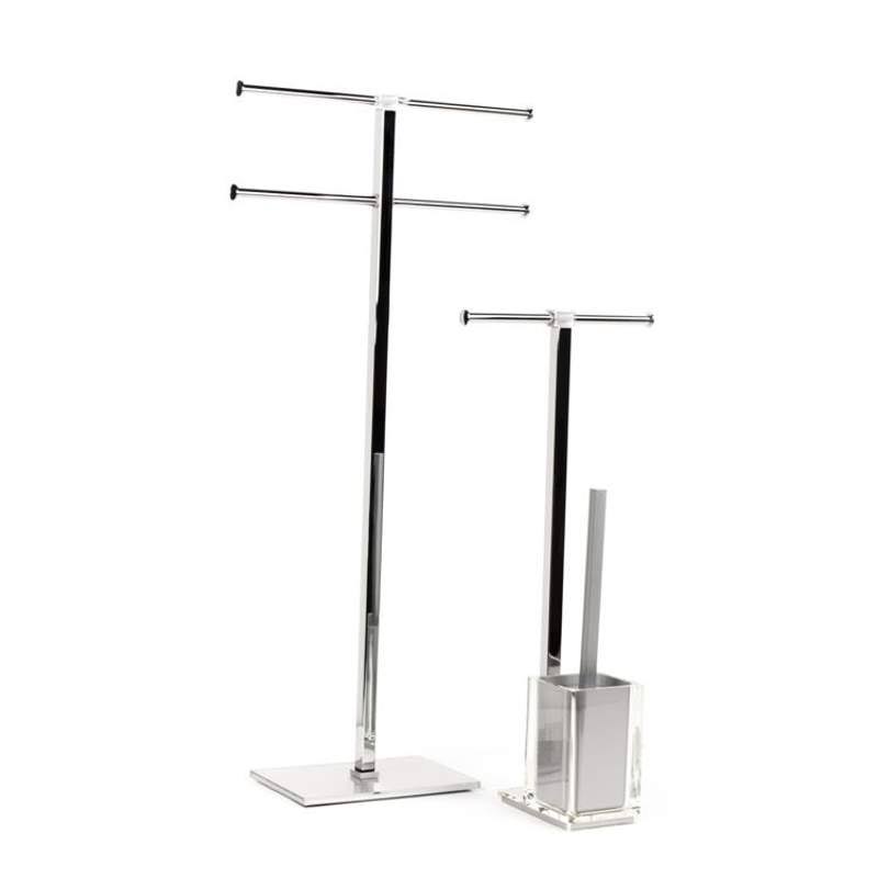 Gedy RA2063-73 Rainbow Silver Bathroom Accessory Set