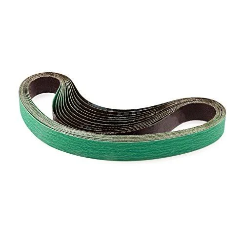 1 x 30 inch 36 Grit Metal Grinding Ceramic Sanding Belts Extra Long Life 12 Pack