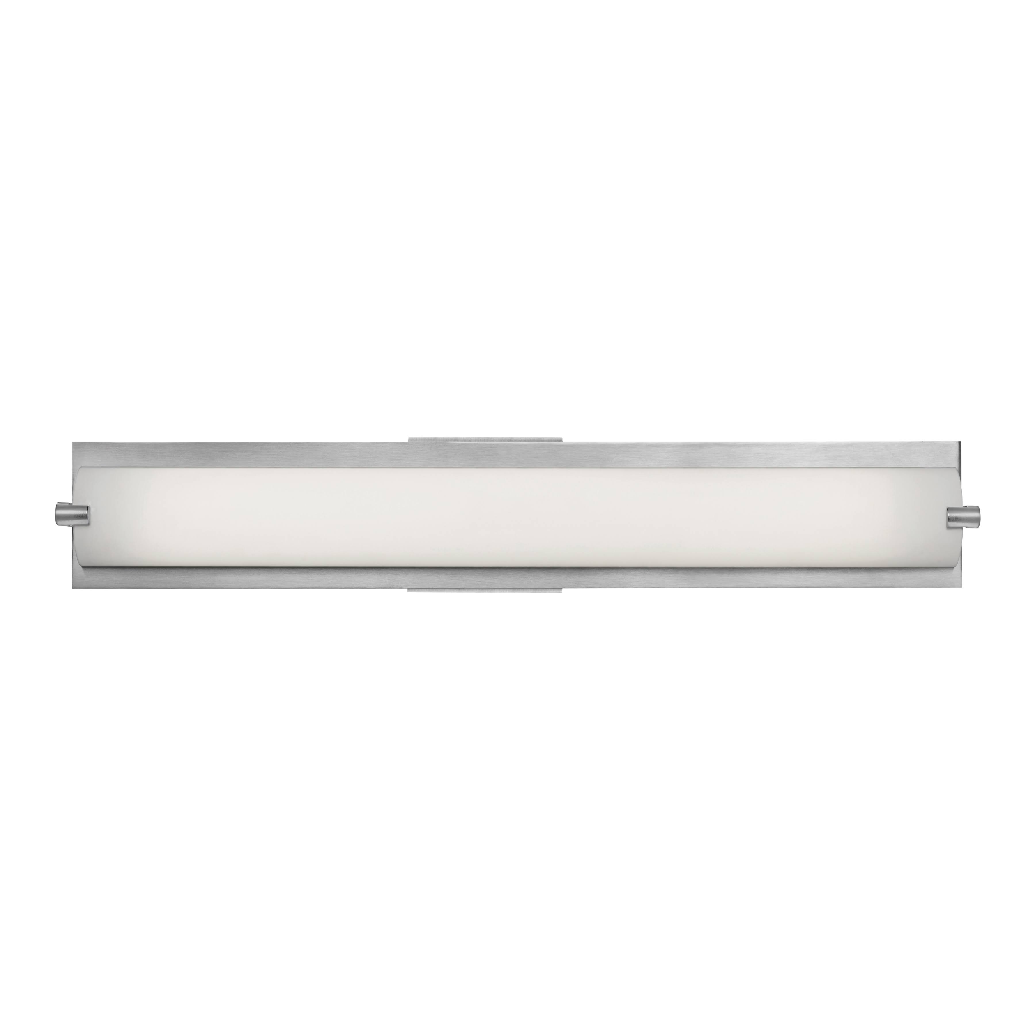 Access Lighting 31010LEDD-BS-OPL Geneva Wall u0026 Vanity Fixture - Brushed Steel