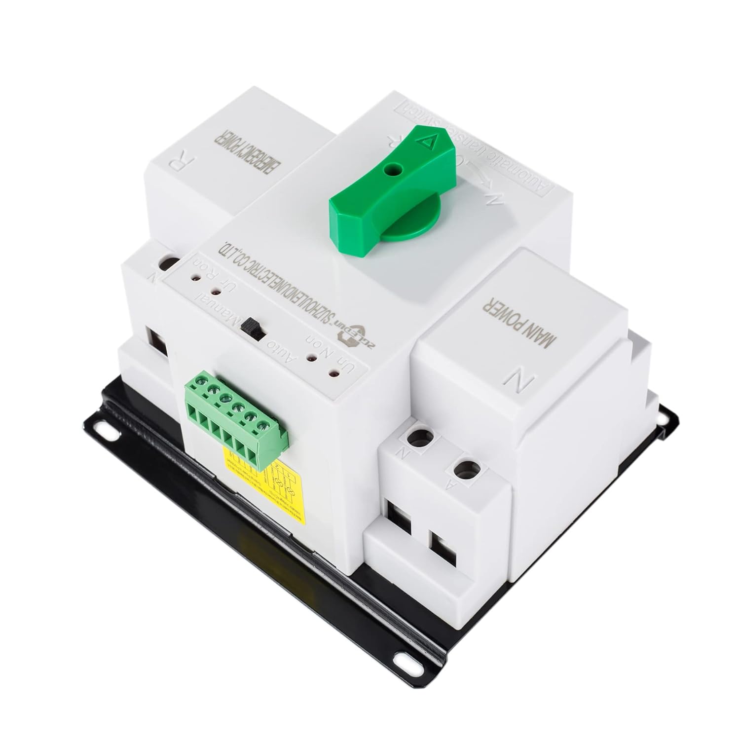 110V AC Automatic Transfer Switch 50/60HZ Dual Electronic Power Circuit Breaker 3P 32A