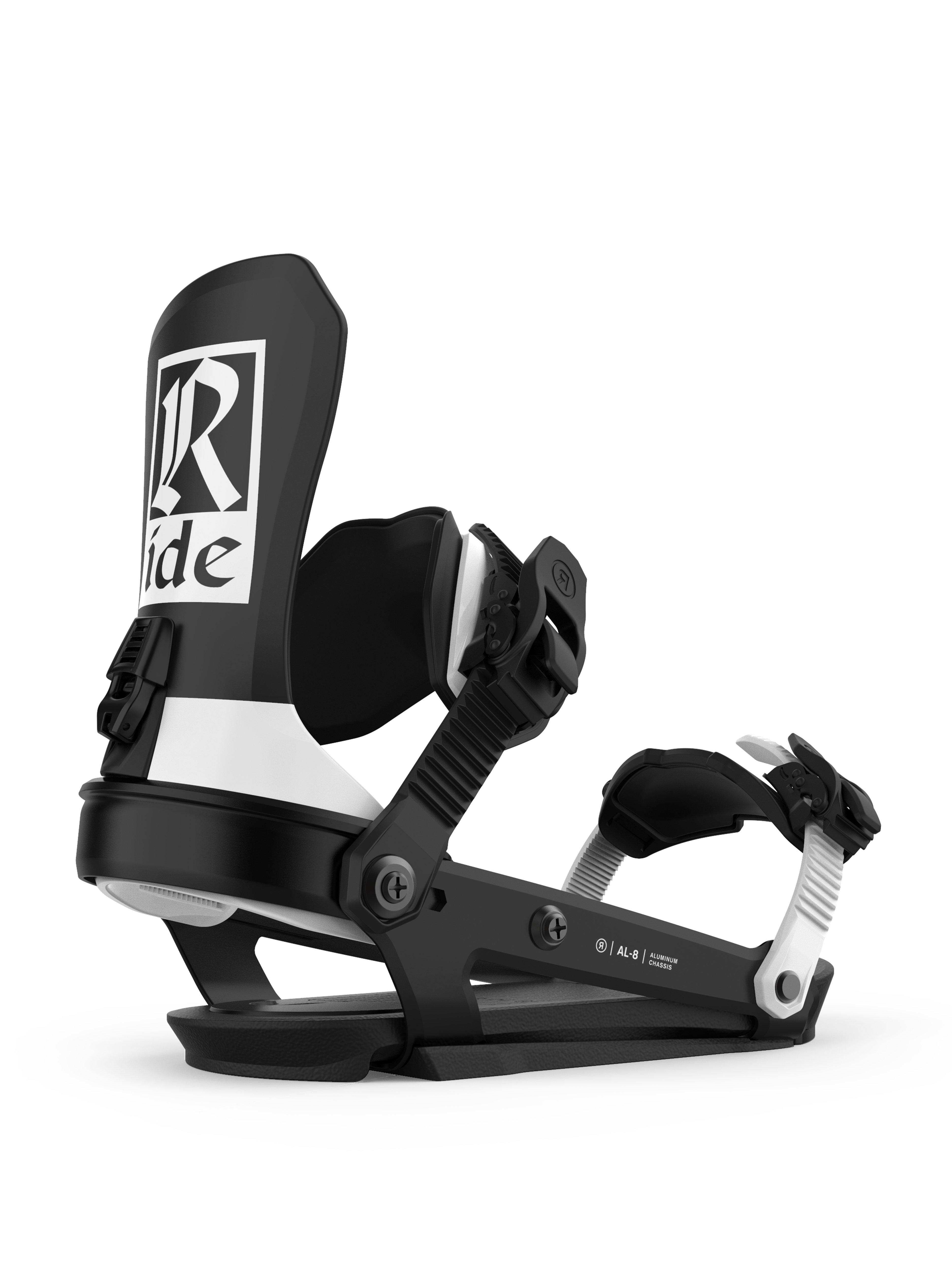 Ride Bindings - AL-8 - Classic Black/M