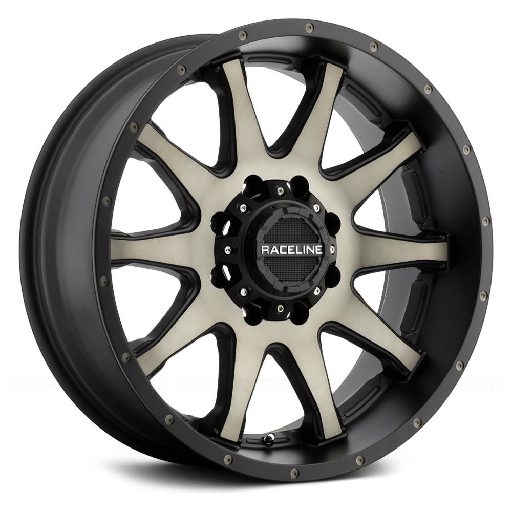Raceline 930DM Shift 18x9 5x135/5x5x22 +18mm Black/Machined Wheel Rim