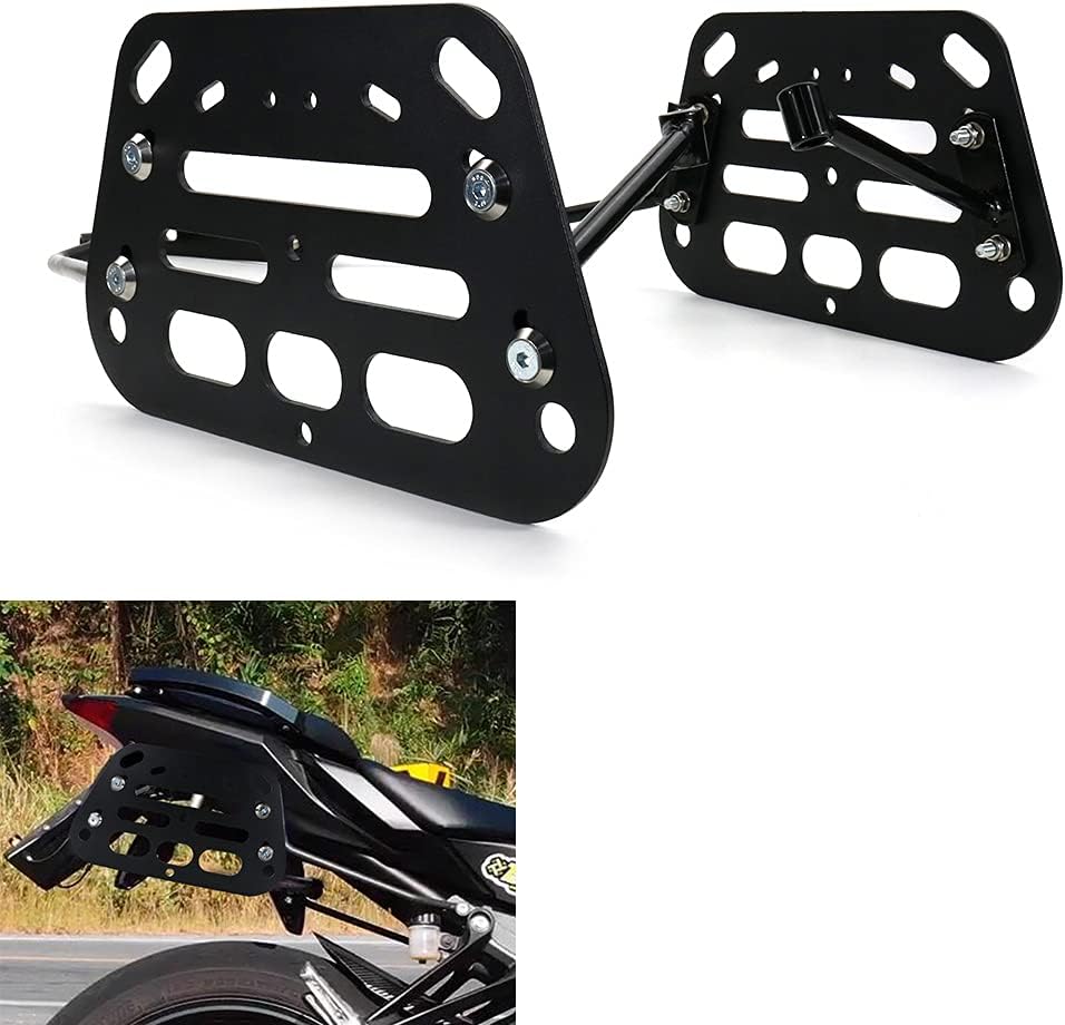 Xitomer Saddlebag Support Racks, Fit for MT-07 2014 2015 2016 2017 2018 2019 2020 2021 FZ-07, Motorcycle Pannier Racks, for MT-07 Side Carrier