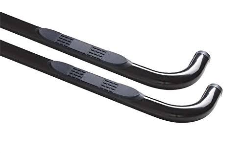 Ionic Pro Series 3x22 Black Nerf Bars 2006-2009 Dodge Ram Mega Cab