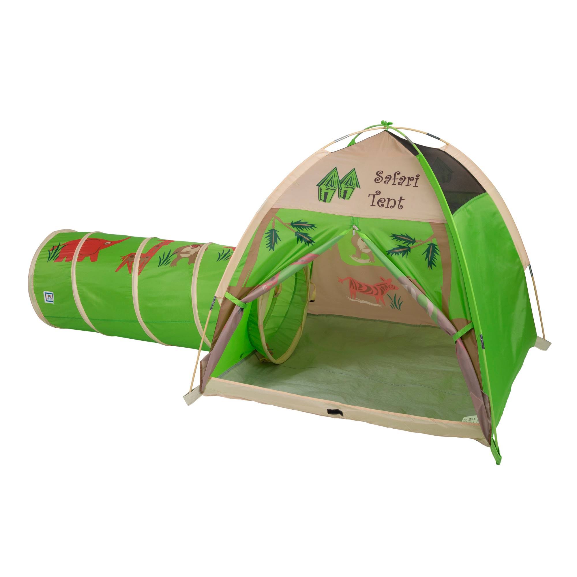 Pacific Play Tents 20437 Safari Tent and Tunnel Combo