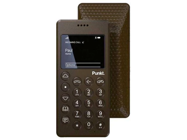 Punkt MP01 (No CDMA, GSM Only) Factory Unlocked 2g GSM Mobile Phone - Brown
