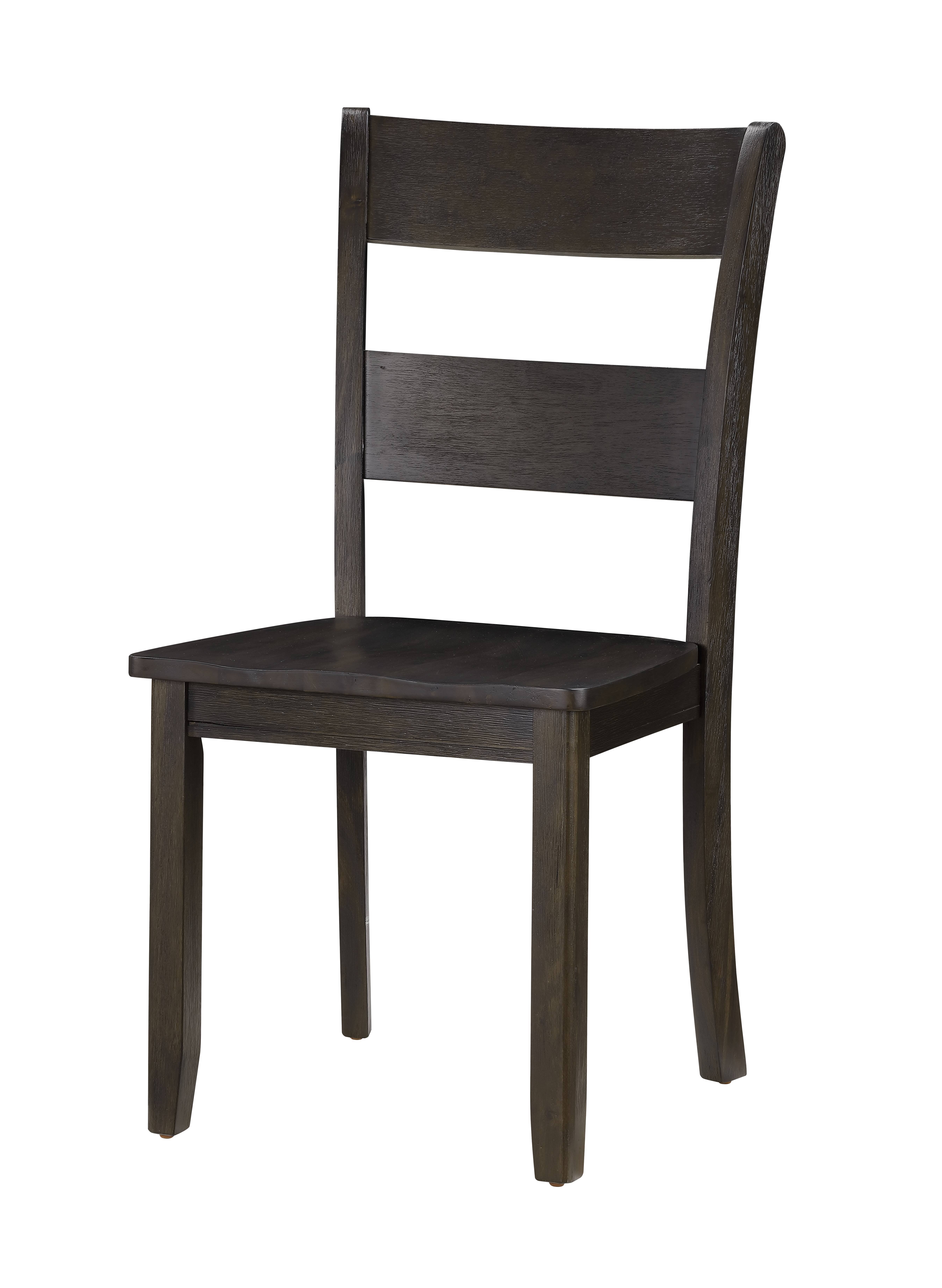 Acme Haddie Side Chair (Set of 2), Distressed Walnut
