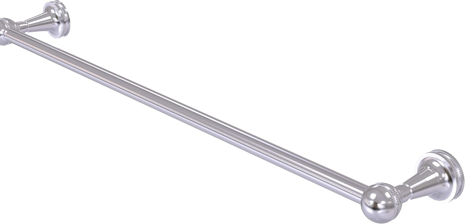 Allied Brass MA-21/18 Mambo Collection 18 Inch Towel Bar, Satin Chrome Pack of 2