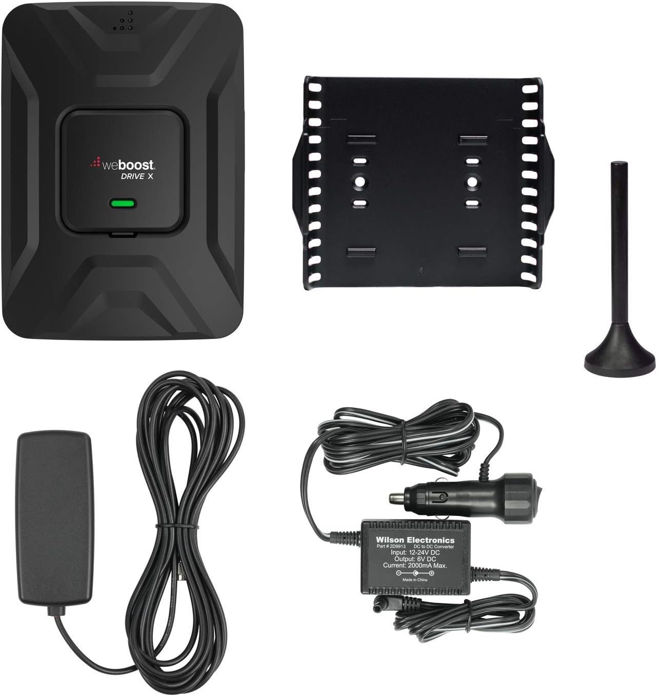 weBoost Drive X (475021R) Factory Refurbished Vehicle Cell Phone Signal Booster | Car, Truck, Van, or SUV | All U.S. Carriers - Verizon, AT&T, T-Mobile, Sprint & More | 1 Year Manufacturer Warranty