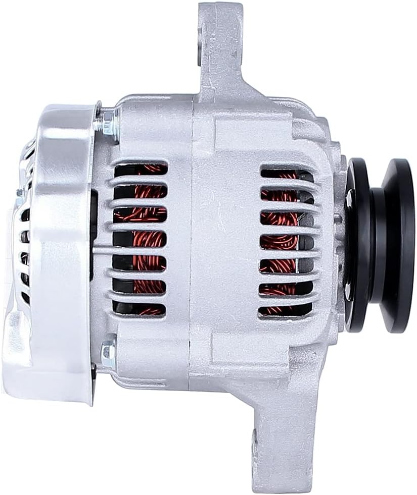 Rareelectrical NEW ALTERNATOR COMPATIBLE WITH DAEWOO KIOTI MAHINDRA TRACTOR 1500-664-0100 1500664100