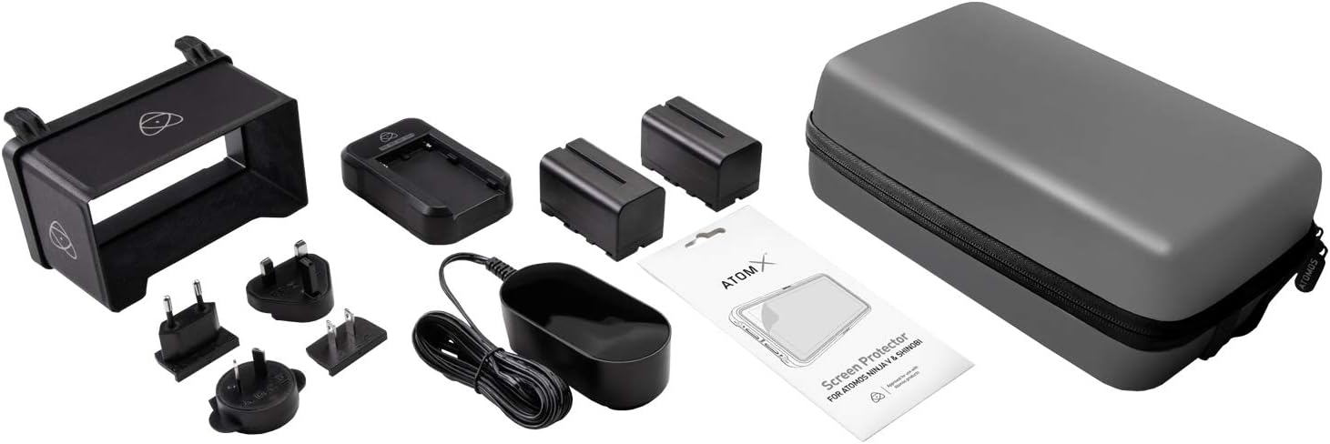 Atomos 5-Inch Accessory Kit for Shinobi, Shinobi SDI and Ninja V Monitors