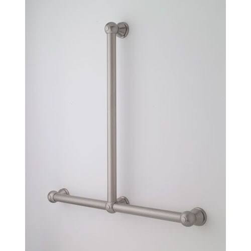 Jaclo T71-24H-32W-SN Inverted T Grab Bar - Satin Nickel