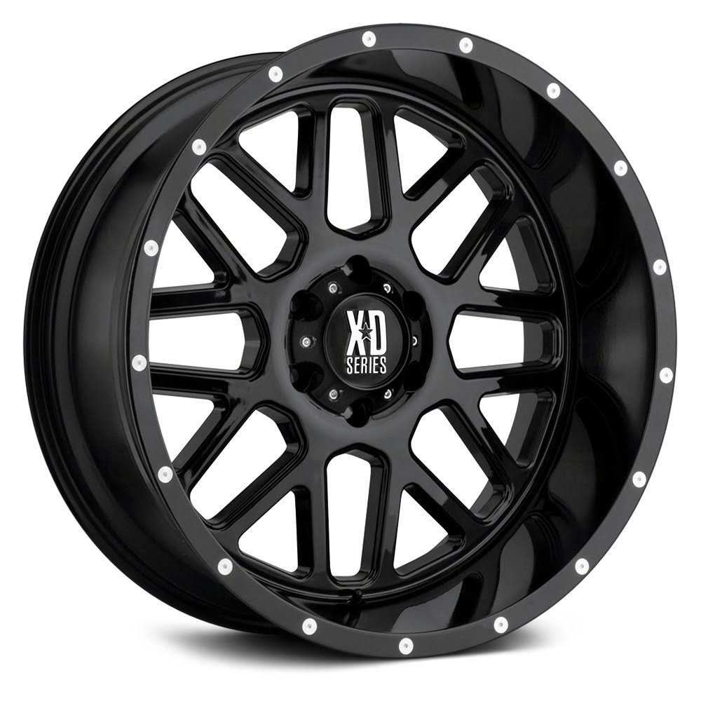 XD Series XD820 Grenade 20x10 5x150 -24mm Gloss Black Wheel Rim 20