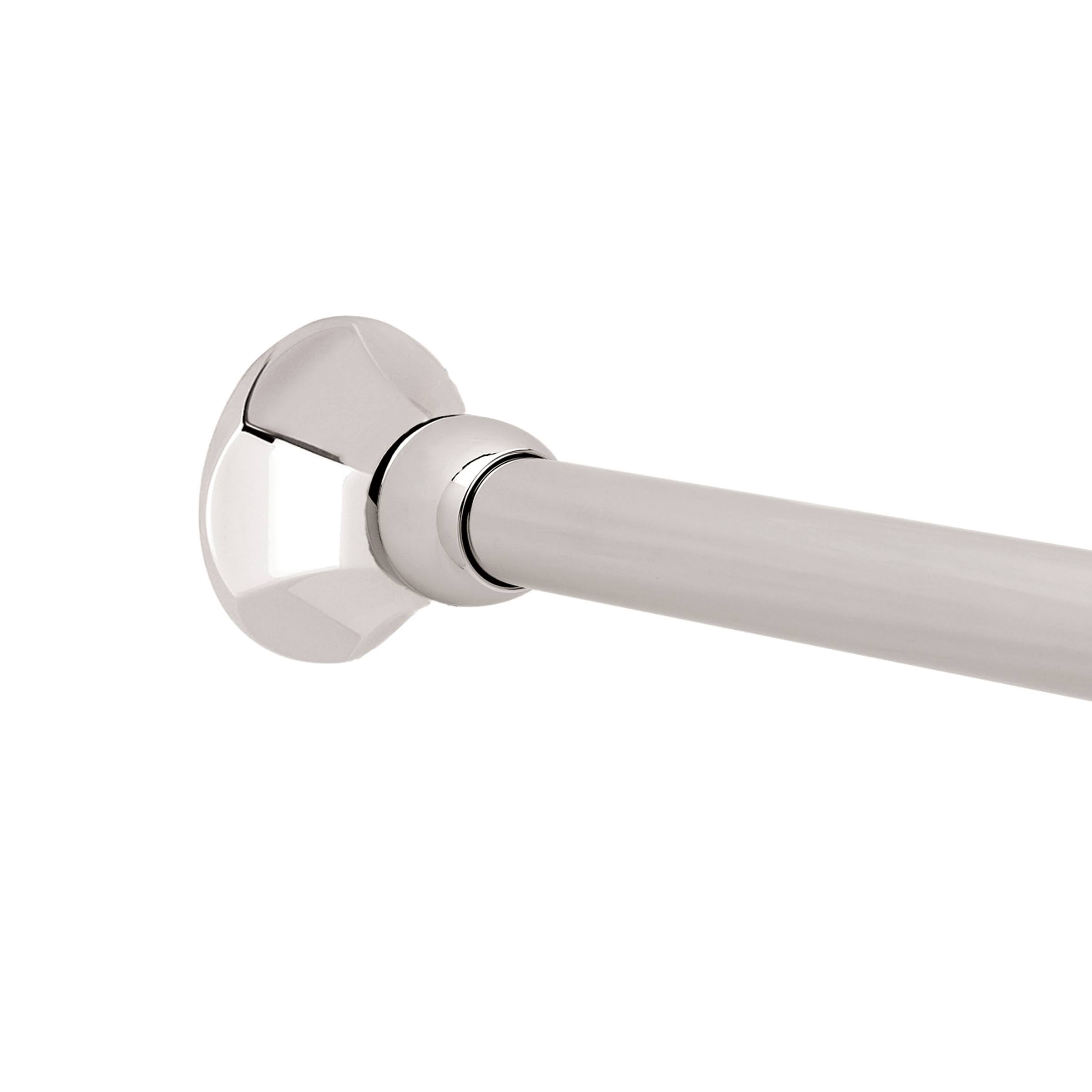 Ginger 639B/PN Empire Shower Rod Brackets - Polished Nickel