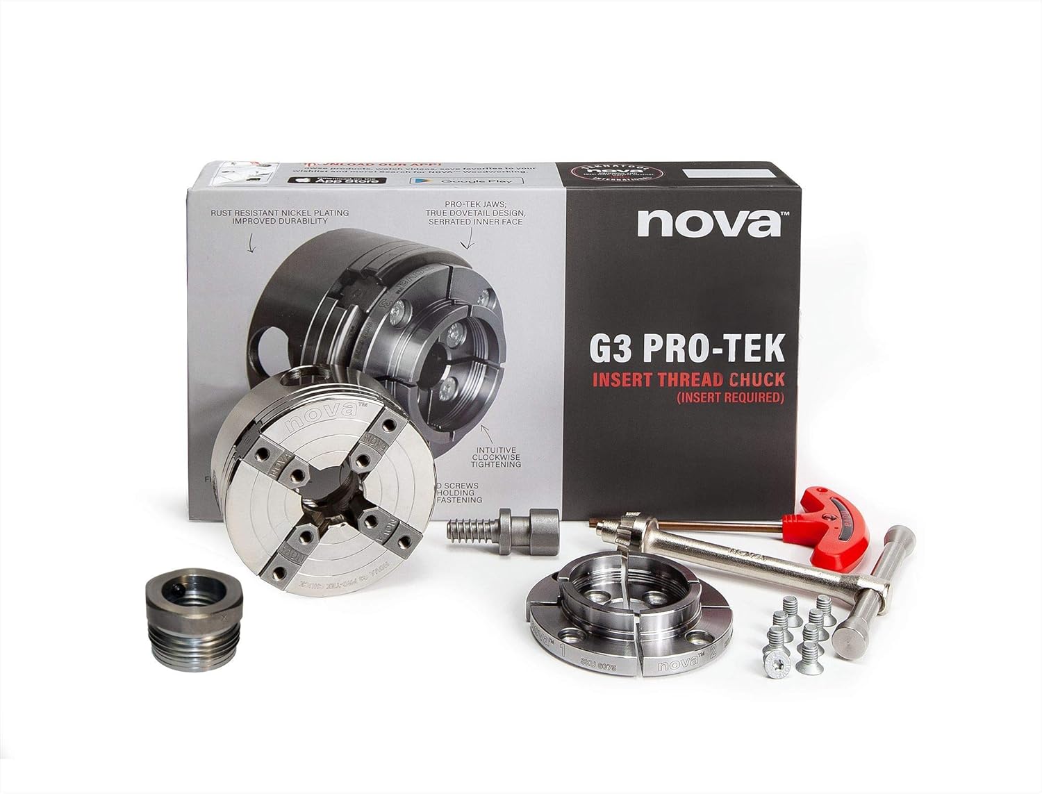 Nova 48290 Premier Pro-Tek G3 Chuck Kit with Pro-Tek 2