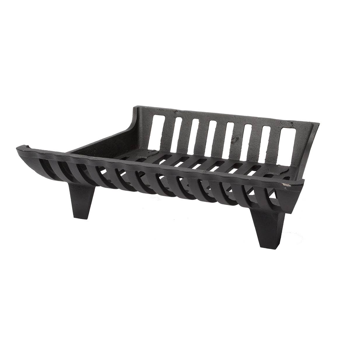 HY-C Cast-Iron Fireplace Grate - 17x22