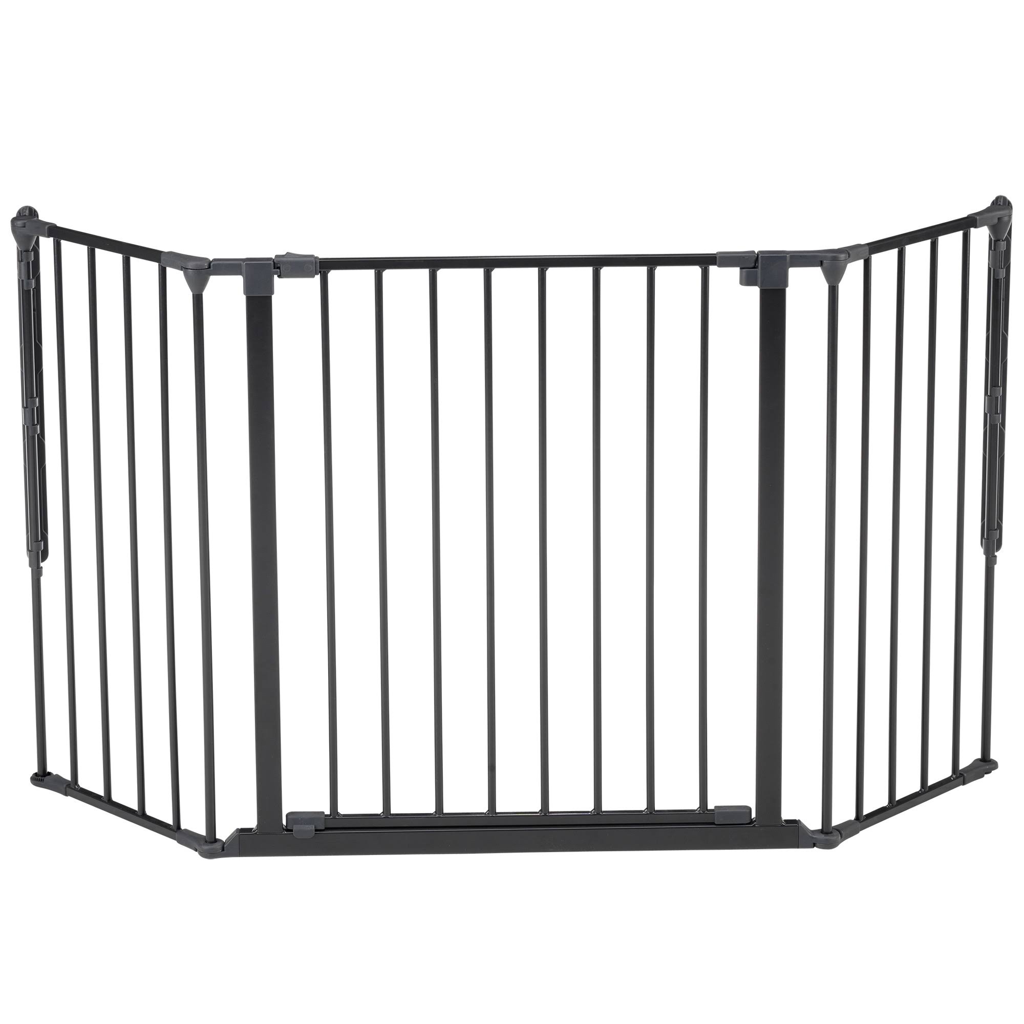 BabyDan Flex Gate Medium 35.4 inch - 57.5 inch - Black
