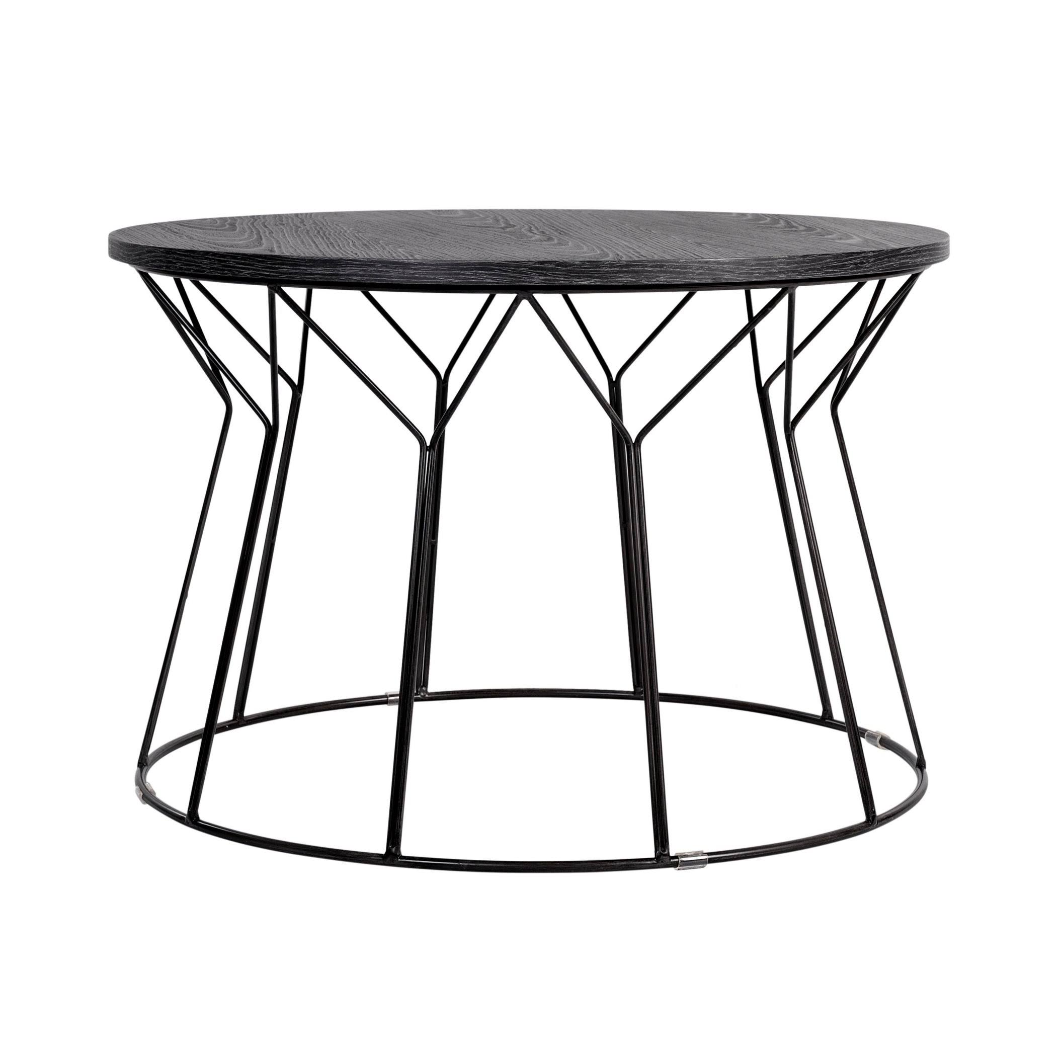 Elle Decor - Fleur Coffee Table - Noir Black
