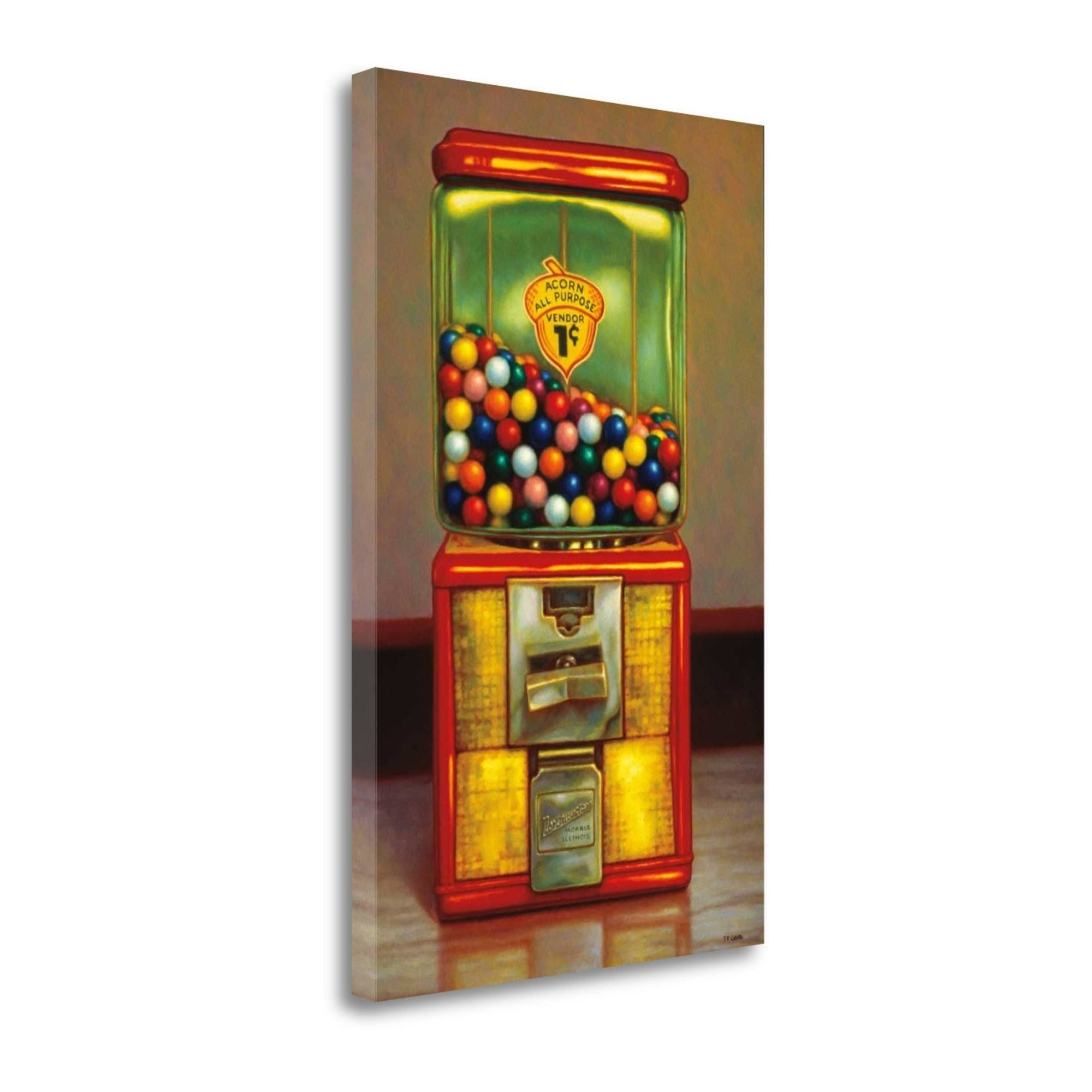39x22 x 25x22 Gumball Machine x by TR Colletta Fine Art Giclee Print