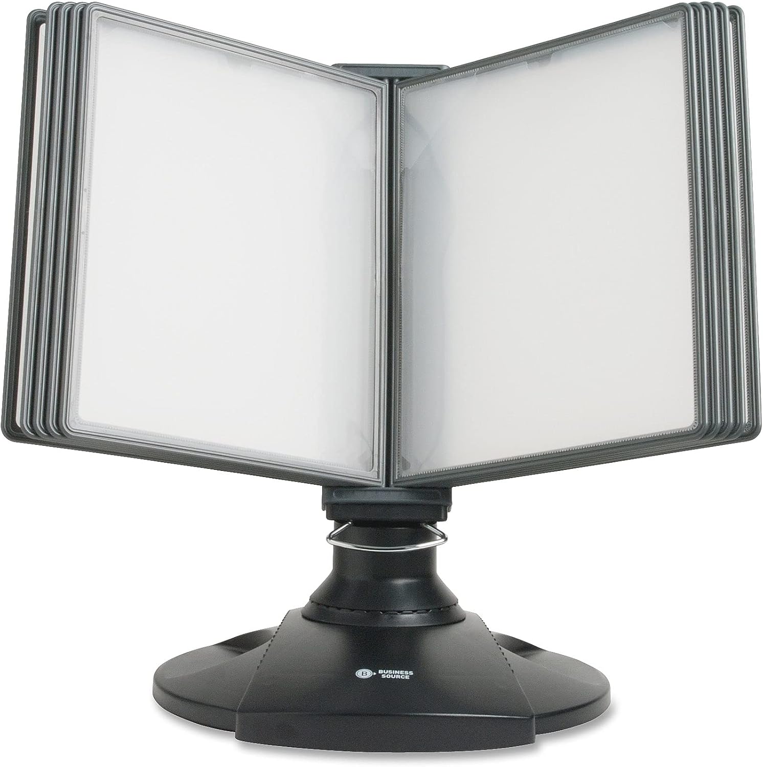 Business Source - Deluxe Catalog Display Racks, 20 Documents, Black, Sold as 1 Each, BSN 62888 Pack of 2