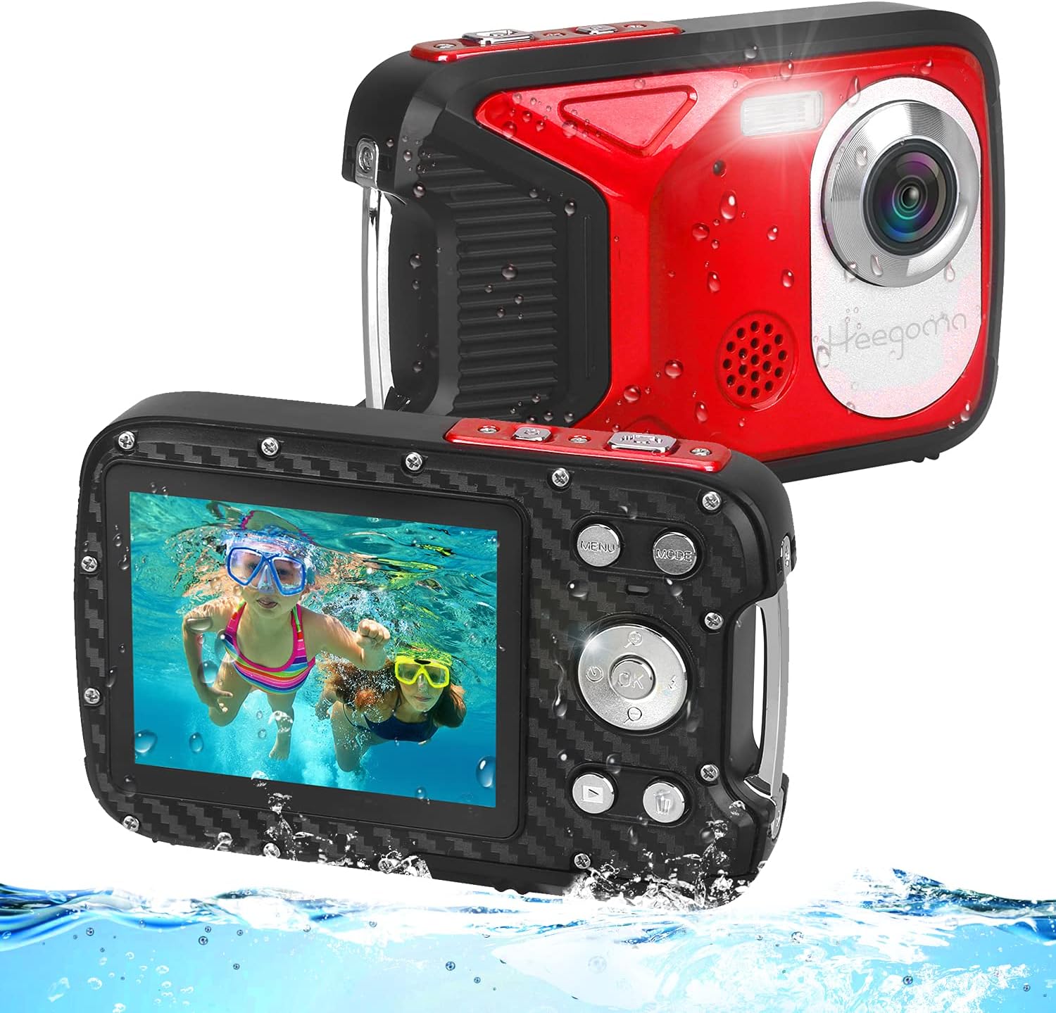 Underwater Digital Camera Full HD 1080P Waterproof Camera 2.8