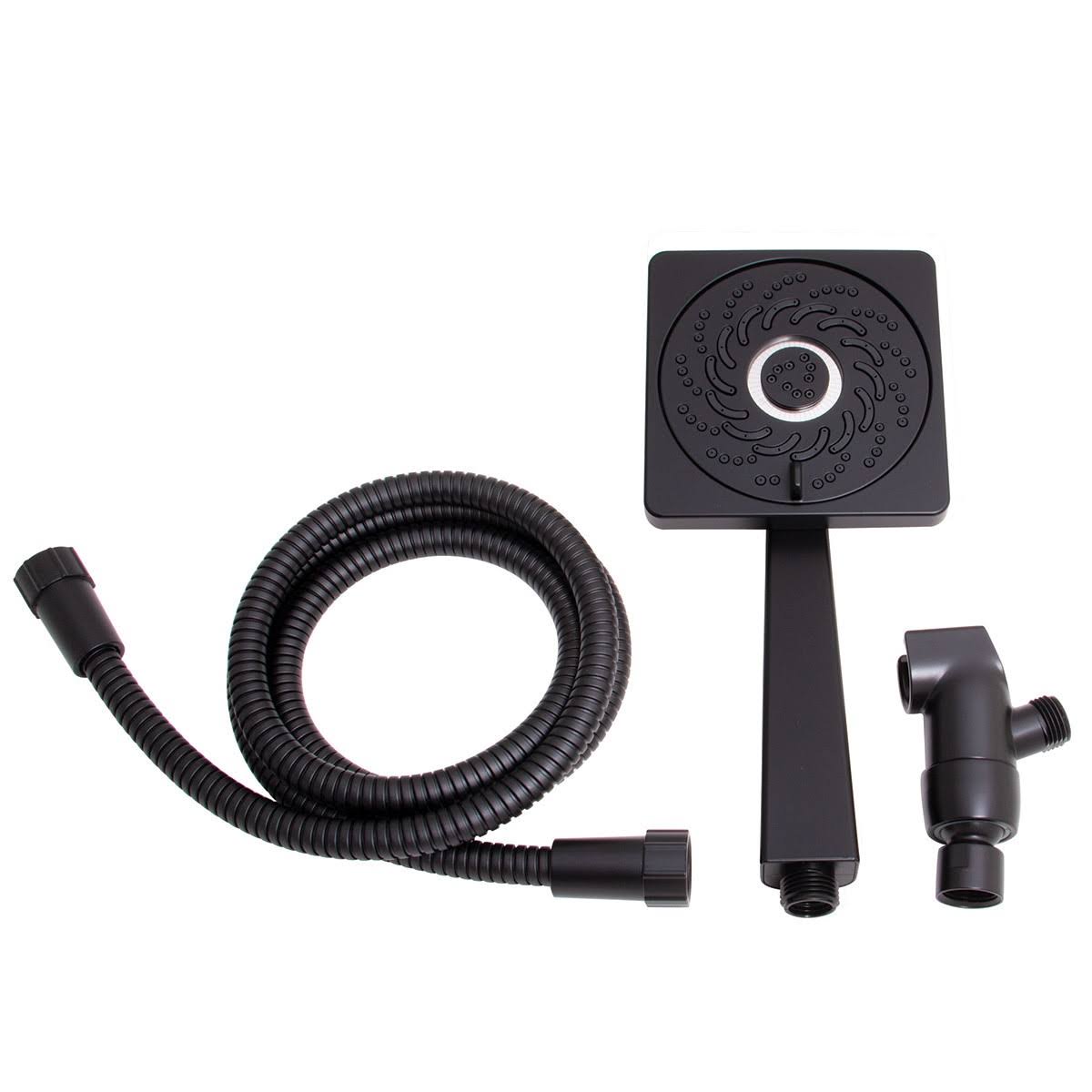 Speakman Kubos VS-5001-MB-E2 Exhilaration Hand Held Shower Head, Black