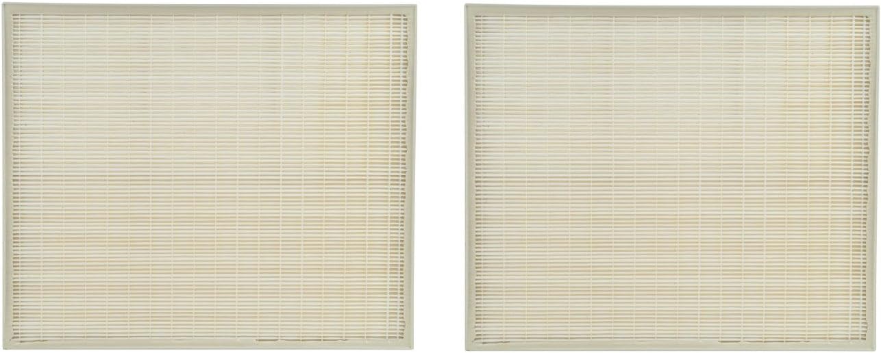 Nispira True HEPA Carbon Pre Filter Set Compatible with Whirlpool Whispure Large Air Purifier 510 AP510, AP530, AP450, AP45030HO, AP45030K, AP51030K & AP51030KB. Compared to part 1183054K 1183054 8171434K 8171434. 1 Pack Pack of 2