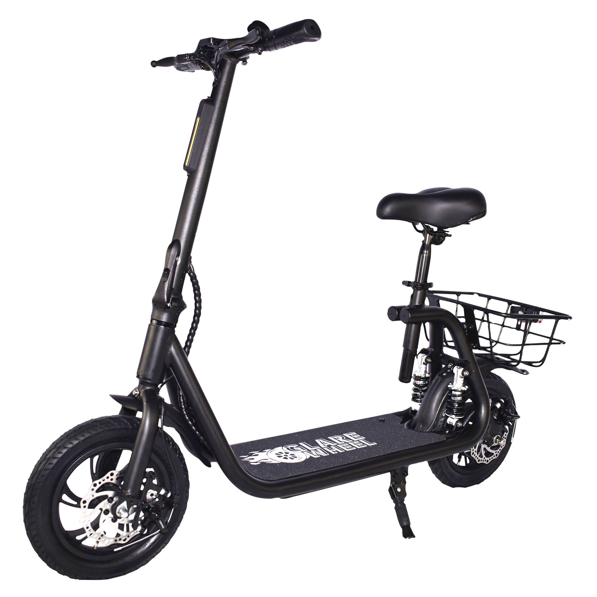 EB-C1PRO 350W Electric Scooter - Black | GlareWheel