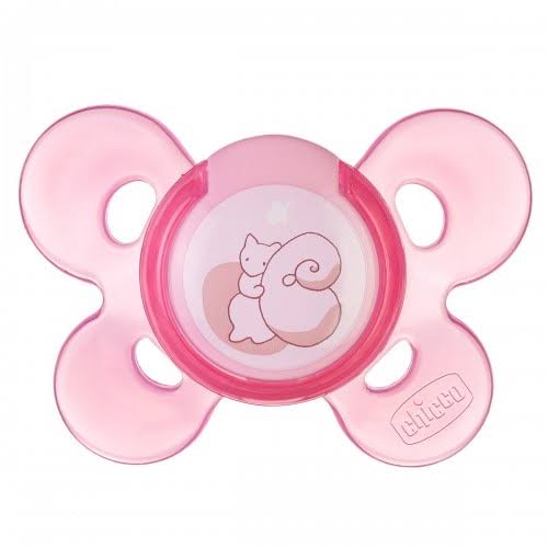 Chicco Physio Comfort Pacifier 0-6M Silicone Pink