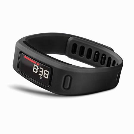 Refurbished Garmin 010-01225-30 Vivofit Fitness Band, bundled with HRM, Black