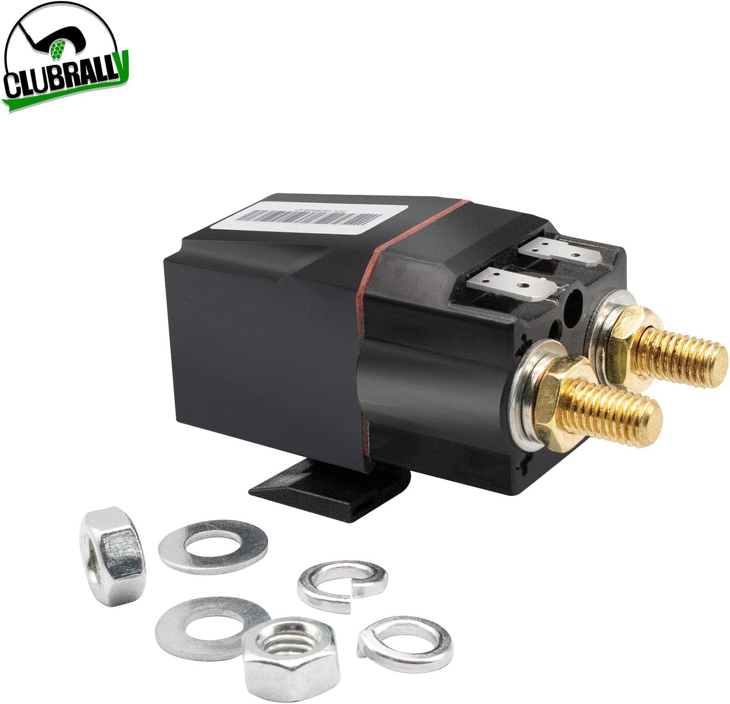 CLUBRALLY 48 Volt OEM Solenoid with Resistance for Club Car New Model DS & Precedent & Tempo 102865901 1014947 Pack of 2