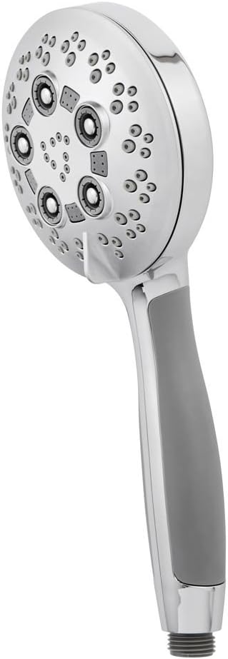 Speakman, Polished Chrome VS-1240 Rio Multi-Function Handheld Shower Head, 2.5 GPM Pack of 2