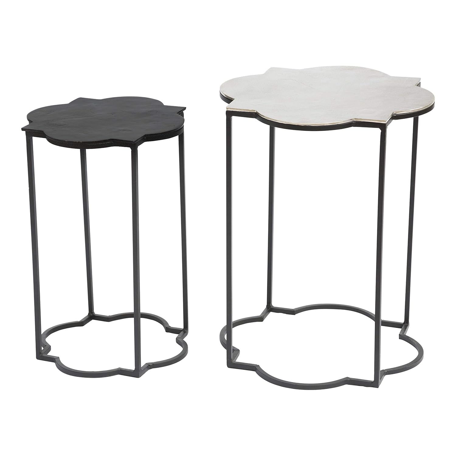 Brighton Accent Table Black & White
