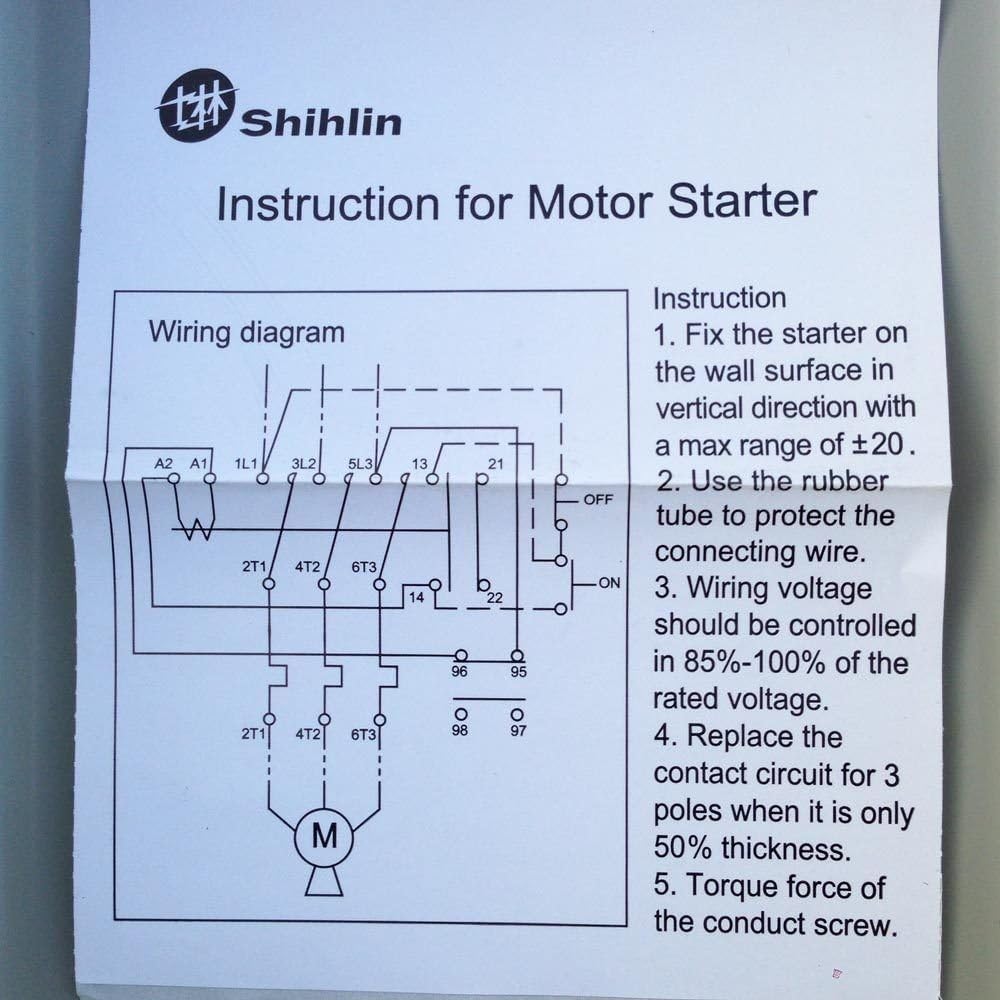 5 HP Single 1 Phase Magnetic Starter Motor Control New Pack of 2