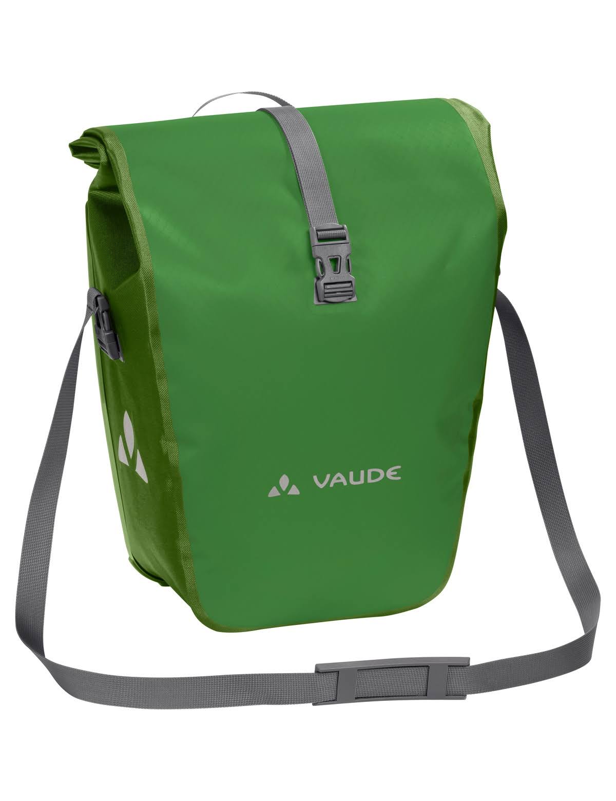 Vaude Aqua Back Single Rear Bike Pannier - Parrot Green