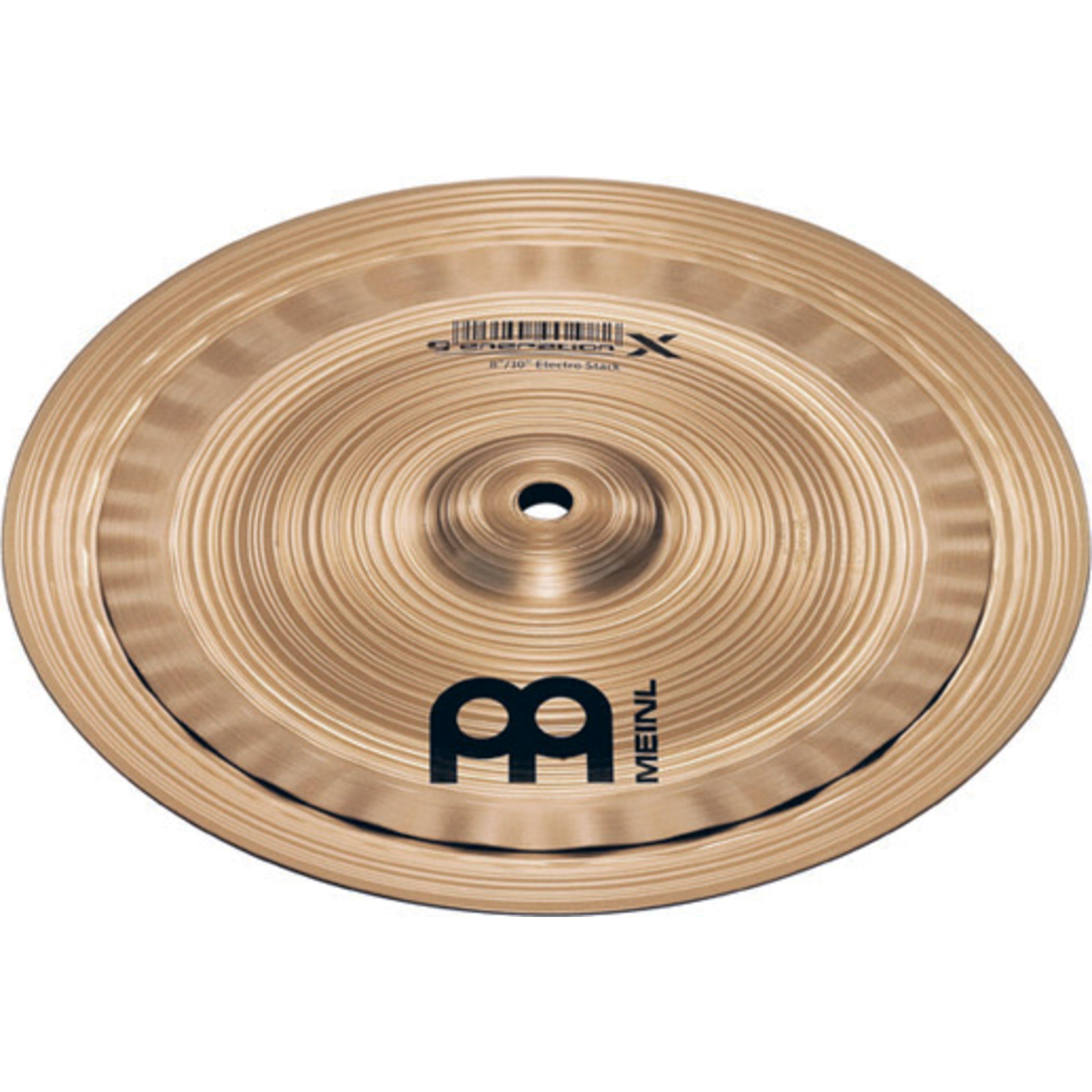 Meinl Generation x Electro Stack 10x22 and 12x22 Effects Cymbals