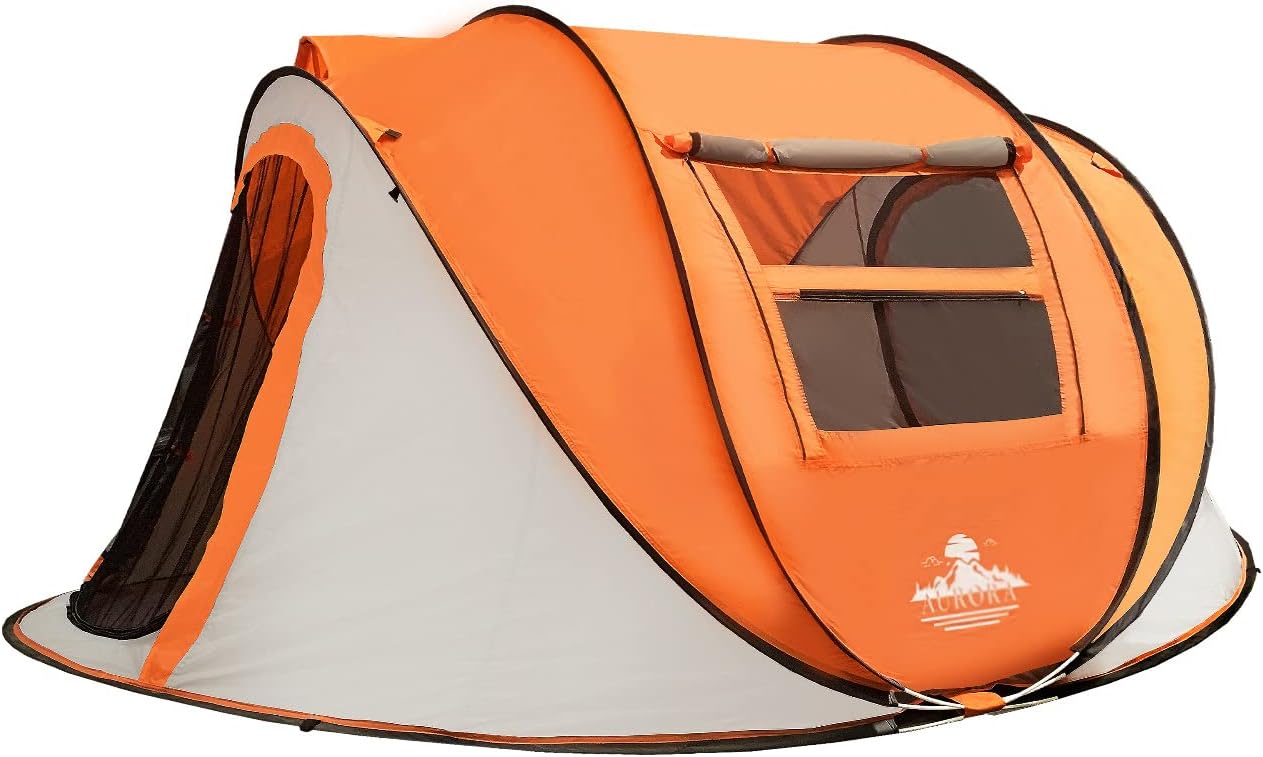 MASAKA B&W 3-4 Person Tent Pop Up 110