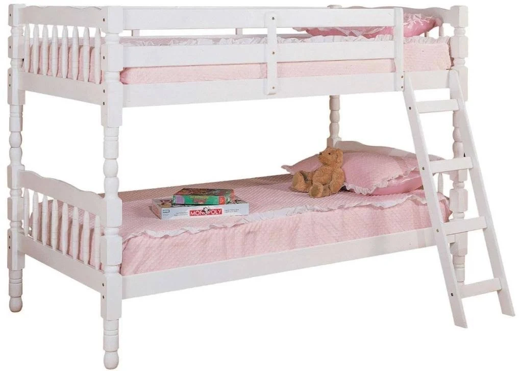 Acme Furniture Homestead White Twin/Twin Bunk Bed