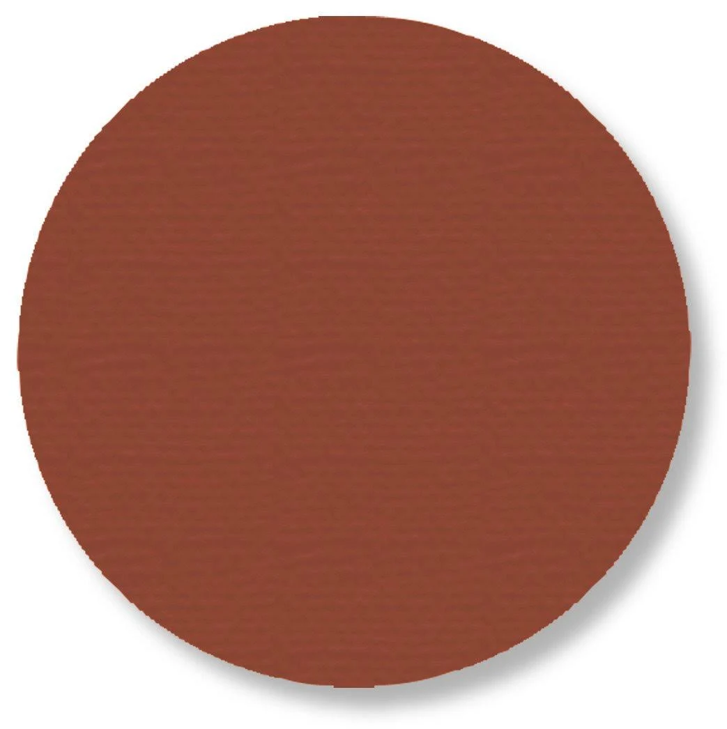 Mighty Line BRNDOT5.7 5.7. Brown Solid Dot; Pack of 50