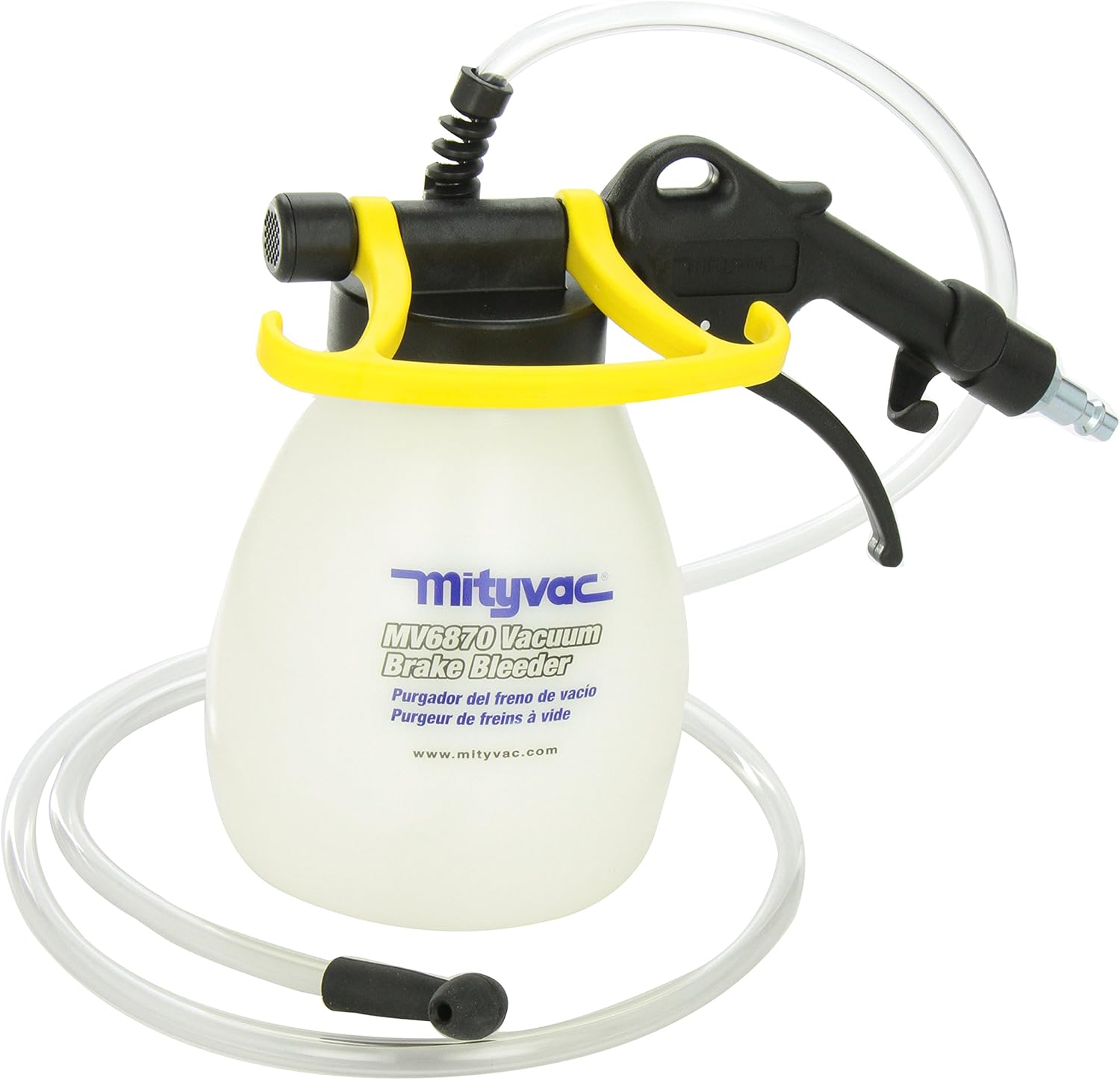 Mityvac MV6870 Vacuum Brake Bleeder,White, Black