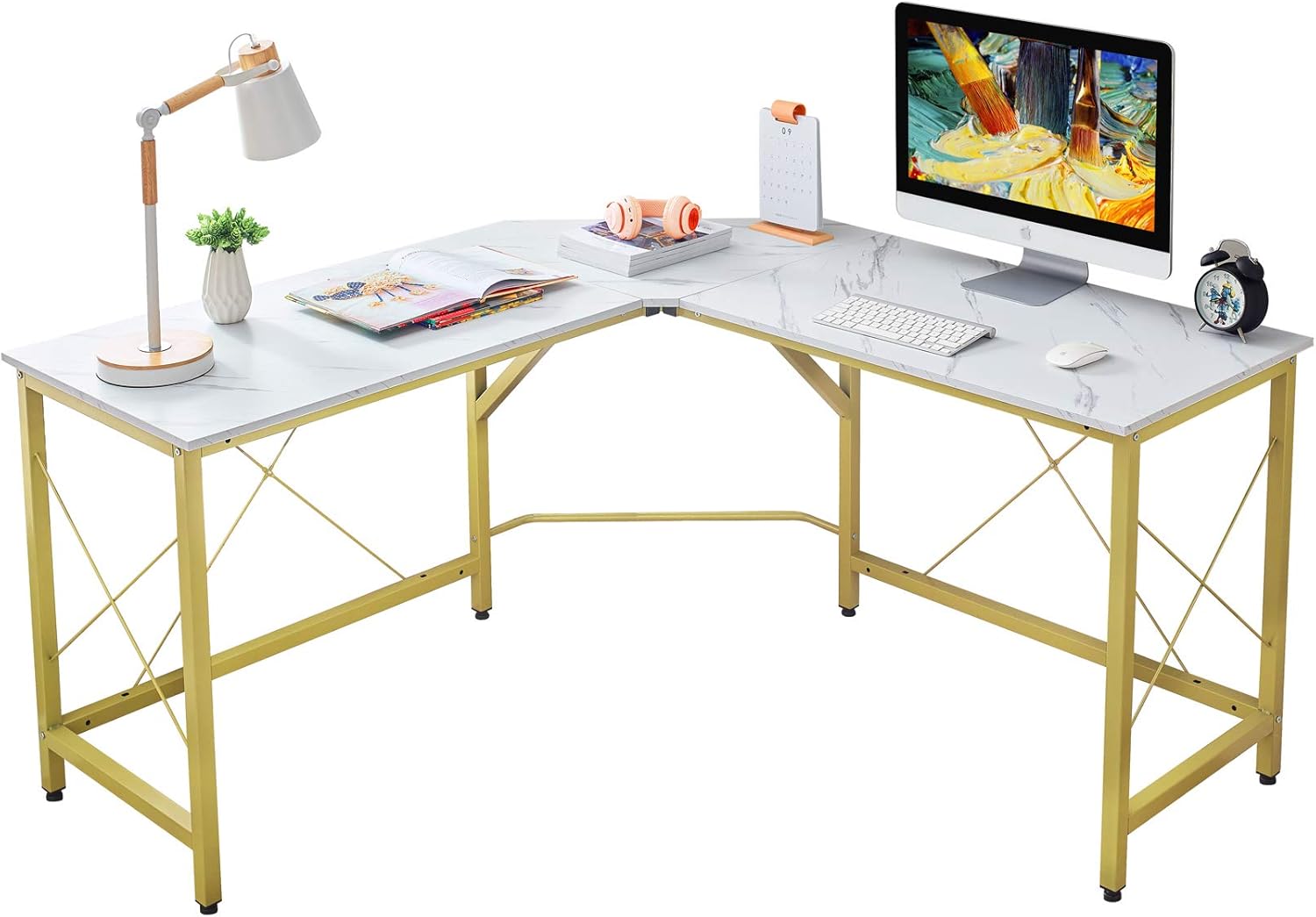 Mr IRONSTONE L-Shaped Desk 59