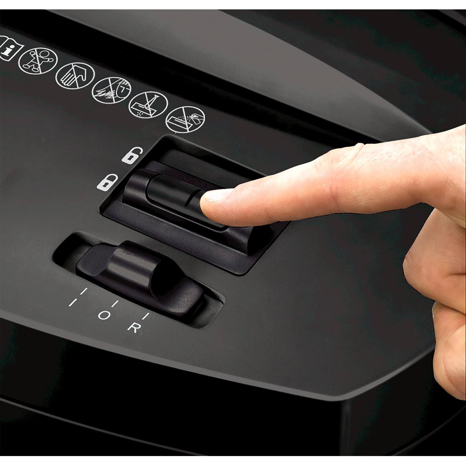 Fellowes Powershred 11C-H Cross-Cut Paper Shredder Black 13568927