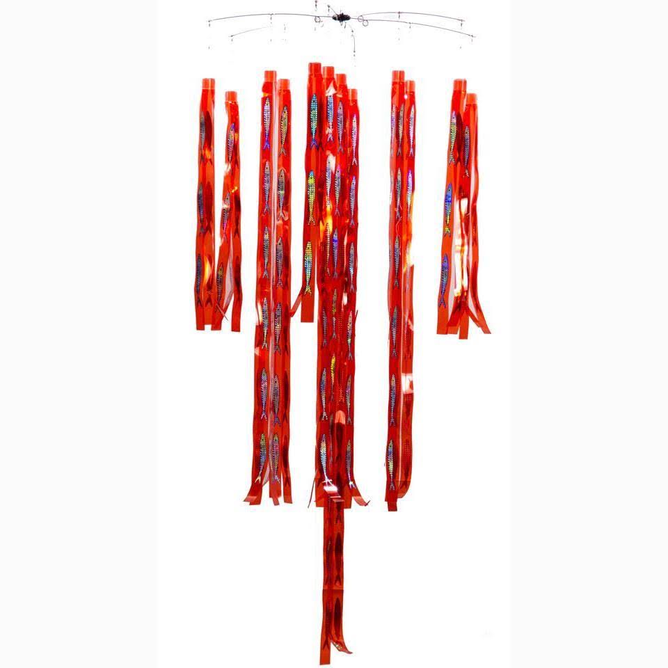 Squidnation Flash Mob Compact Dredge - Blood Red Squids