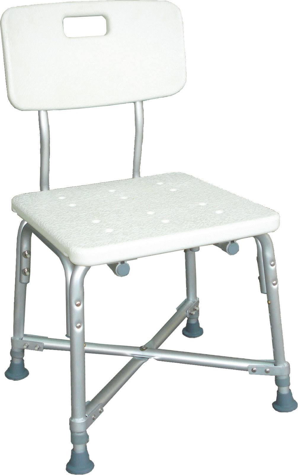 Drive Medical Heavy Duty Bariatric Bath Bench with Back